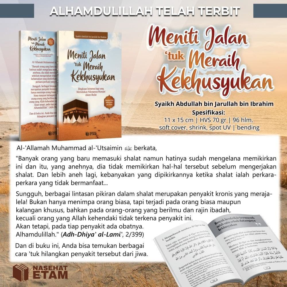 Buku Meniti Jalan Tuk Meraih Kekhusukan