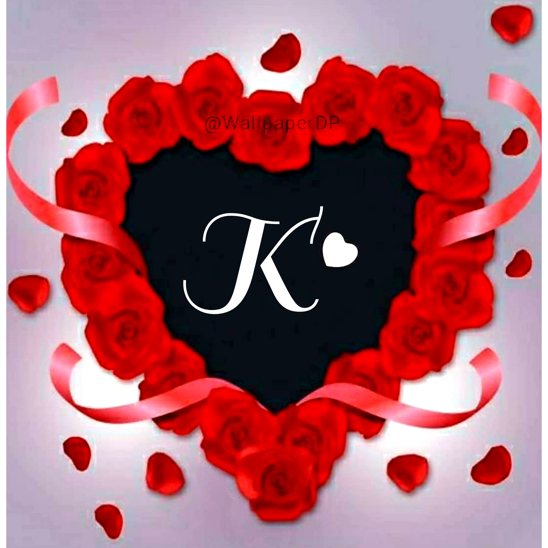 Stylish A To Z Red Heart Alphabets Letters Pics Name Dpz Wallpaper Dp