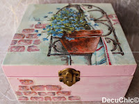  decoupage pudełko