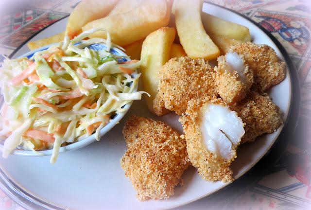 Cornmeal Crusted Cod Cheeks