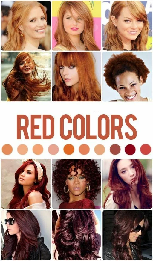 Red hair color 