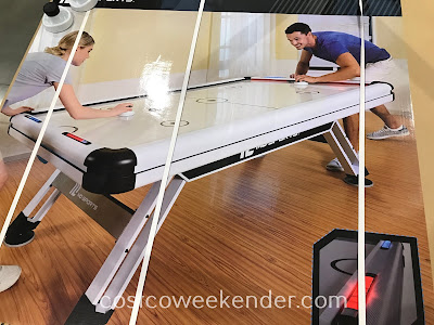 Family competition can be fierce with the MD Sports Air Hockey Table