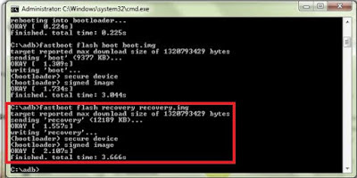 Cara Flash Asus Zenfone C ZC451CG Menggunakan ADB Fastboot
