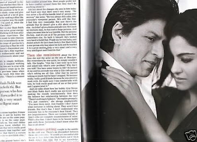 Kajol & Shah Rukh Khan February Filmfare Scans