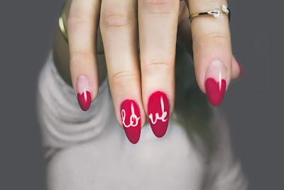 valentine's day, nail art, nail design, ideas, nail lamp