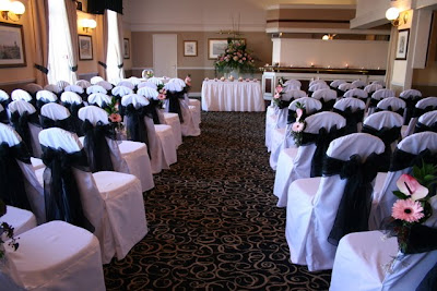 Pink & Black Wedding Day at The North Euston Hotel Fleetwood