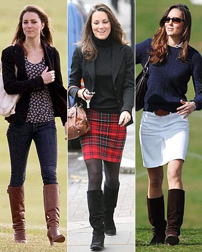 A lot of girls want to know the boots that Kate Middleton wears