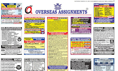 Assignment Abroad Times - 13th March 2021