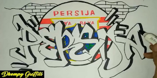 gambar grafiti persija