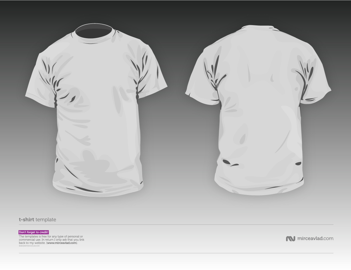 Download Template Kaos Keren - Desain Kaos Menarik