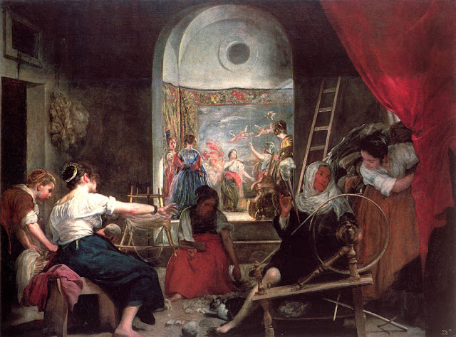 Diego Velazquez, The Fable of Arachne, art history