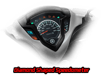 Yamaha Jupiter Z1 - Diamond Shaped Speedometer