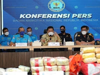 Nyatakan Perang, BNN Sita 212,39 Kilogram Sabu dan 19.700 Butir Ekstasi