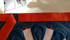 Bind a quilt by machine tutorial