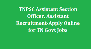 TNPSC Assistant Section Officer, Assistant Recruitment 2022-Apply Online for TN 161Govt Jobs