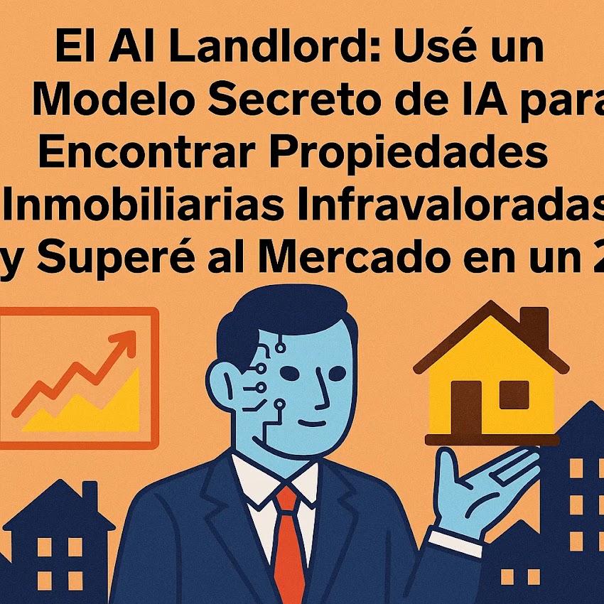 The AI Landlord: Usé un Modelo Secreto de IA para Encontrar Propiedades Inmobiliarias Infravaloradas — y Superé al Mercado en un 22%