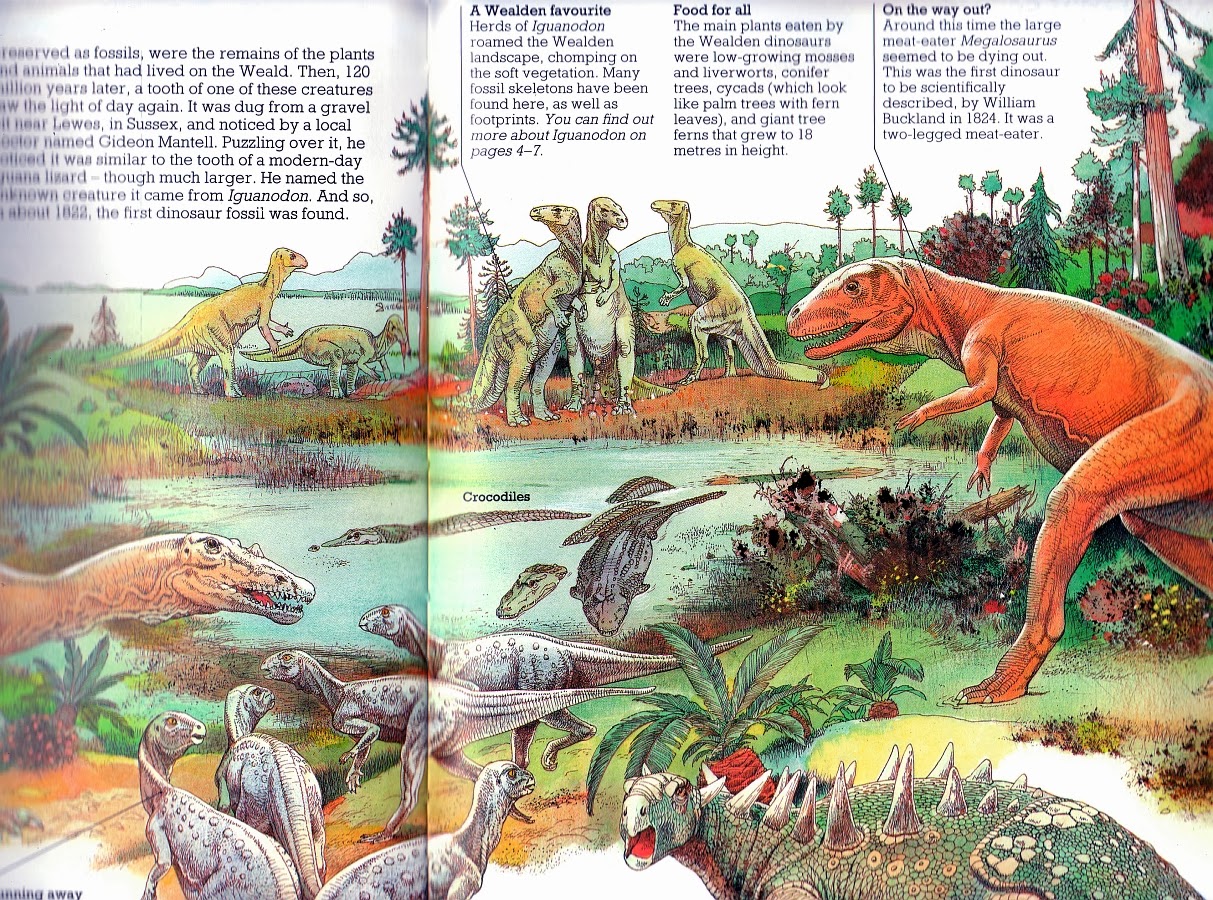 Love in the Time of Chasmosaurs: Vintage Dinosaur Art 