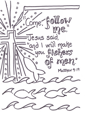 Fishers Of Men Coloring Pages 1