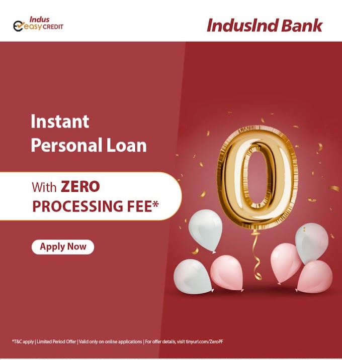 Get an instant approval personal loan with Indus Ind Bank