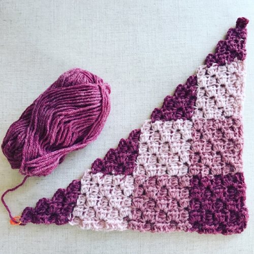Gingham Crochet C2C - Free Pattern
