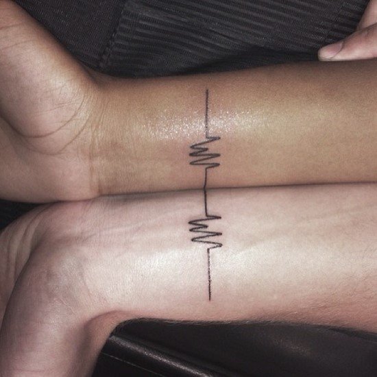 tatuagens femininas para o pulso