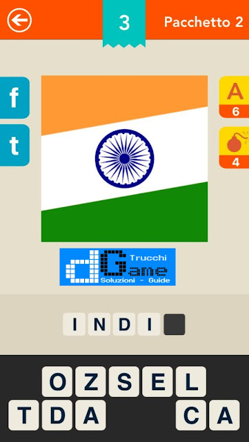 Indovina il paese soluzione pacchetto 2 livelli 1-25
