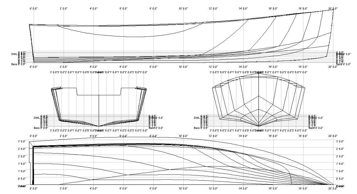 build a boat - core sound 21 boat design - salt boatworks