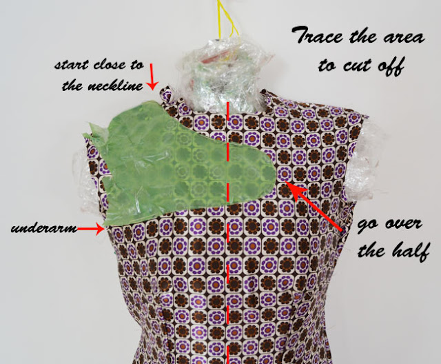 stella mccartney dress,dress diy,diy,fashion diy,how to,cut out dress,wavy hem,spring 2012