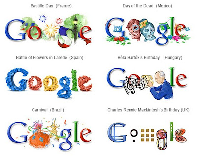 Google Logos Which you Never Seen Before