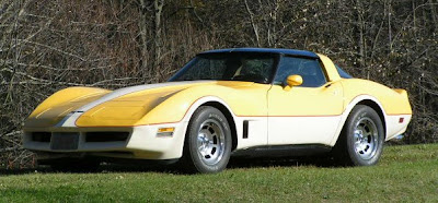 1981 Yellow Chevrolet Corvette