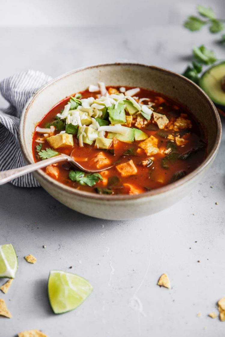 Biblically Clean Soup Recipes - Mexican Tortilla Soup | Land of Honey