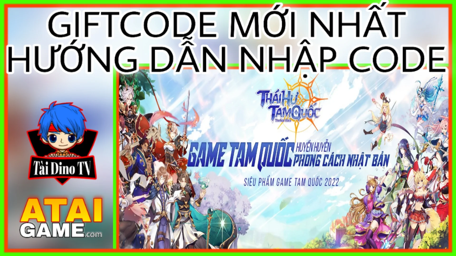 Thái Hư Tam Quốc - SohaGame Giftcode mới nhất, hướng dẫn nhập code