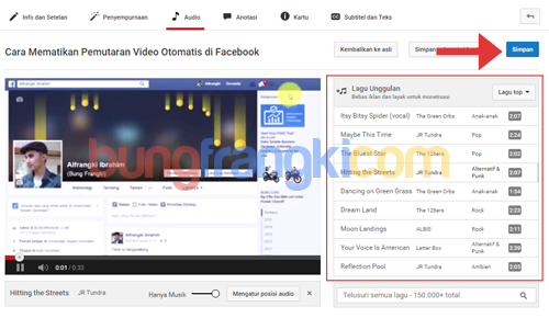 Mengganti Musik/Audio Video Youtube Setelah Diupload Karena Dicekal