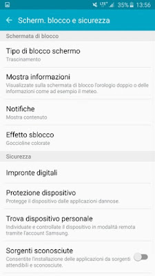 Come attivare protezione impronta digitale smartphone Android: TUTORIAL