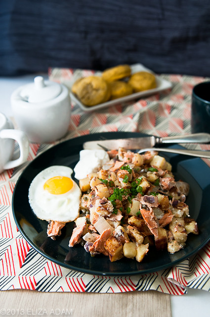 Smoked Salmon Hash