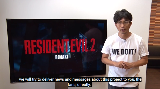 Yoshiaki Hirabyashi H Resident Evil 2 Biohazard remake directly