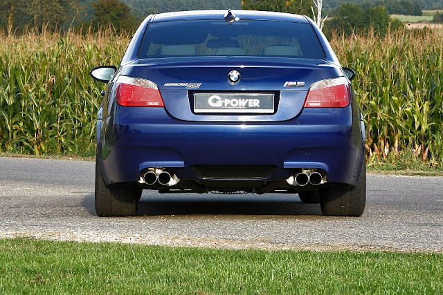 2011 g power bmw m5 hurricane gs rear view 2011 G Power BMW M5 Hurricane GS