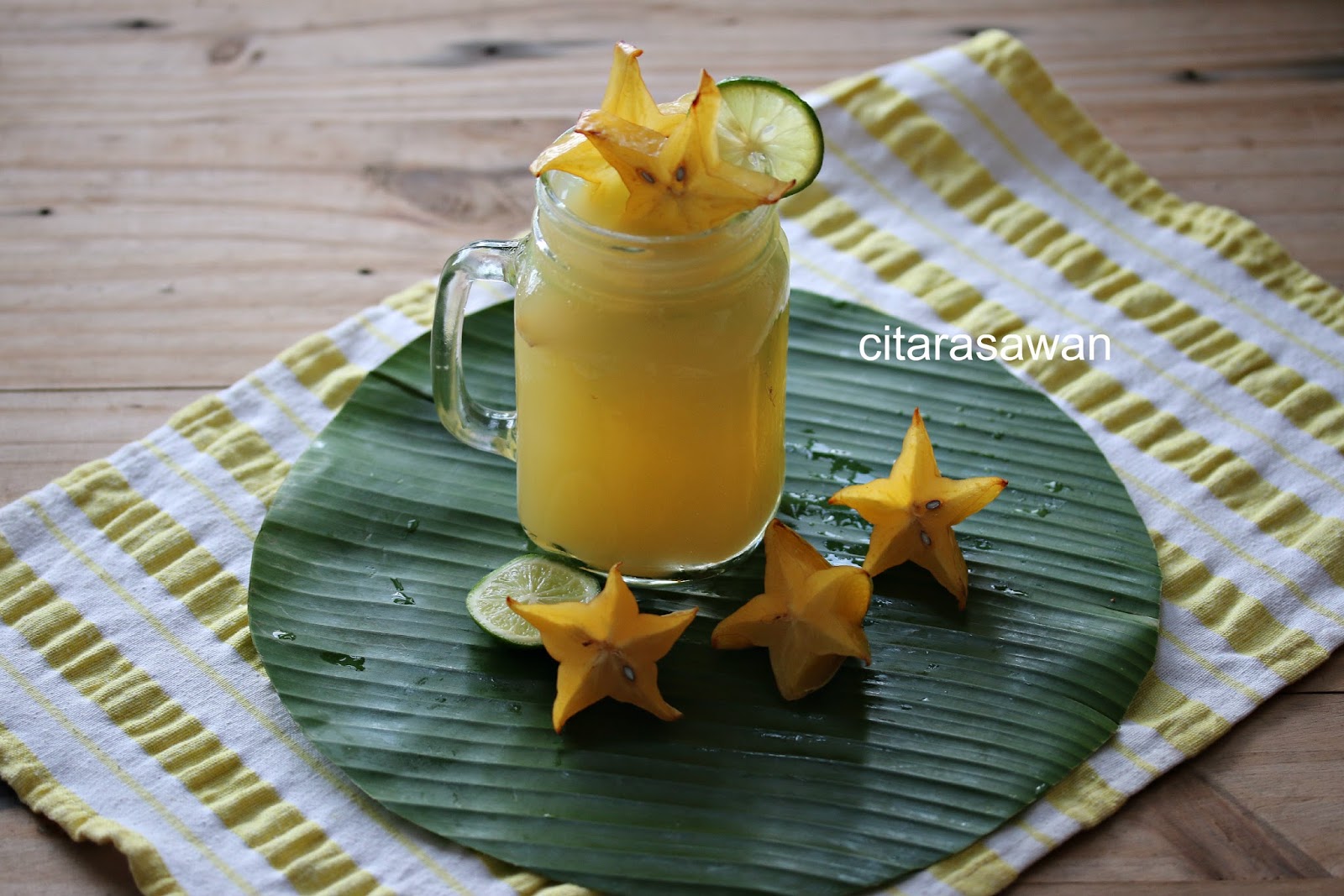 Jus Belimbing Madu / Honey Starfruits Juice ~ Resepi Terbaik