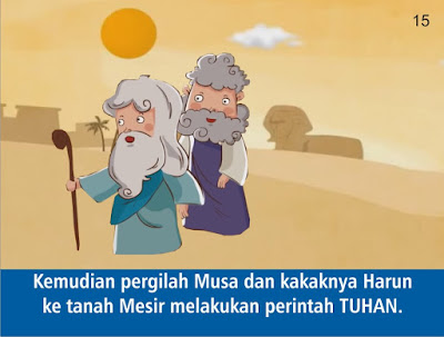 Komik Alkitab Anak: TUHAN MEMANGGIL MUSA (Bagian 2 