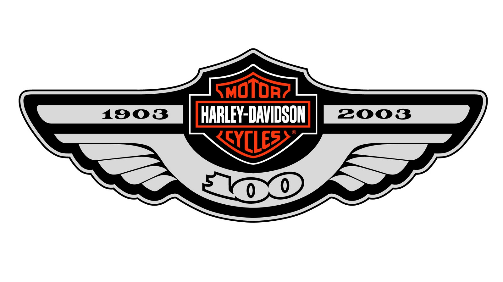 logosociety Harley  Davidson  105th Years  Logo 