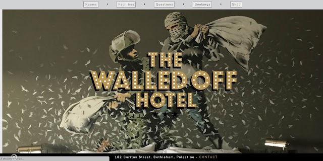 There is a new hotel in town - The Walled Off Hotel