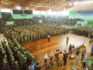 Linmas Garda Terdepan Keamanan Masyarakat