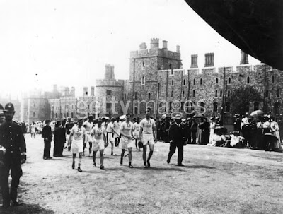 Depart du marathon de Londres 1908
