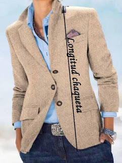 Longitud de chaqueta