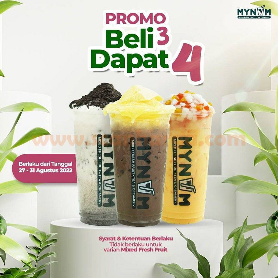 Promo Mynum Spesial Gajian Beli 3 Dapat 4