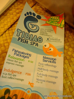 services at Tibiao Fish Spa