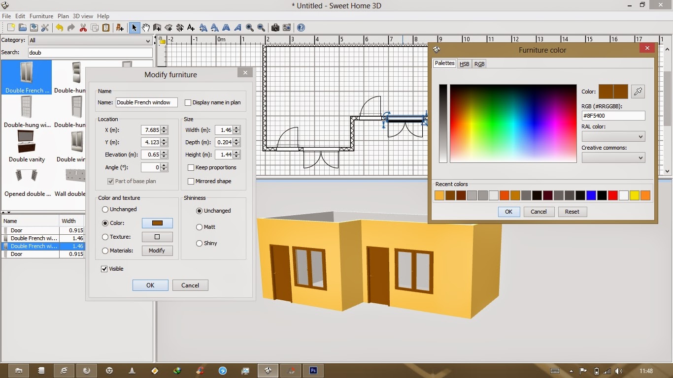 Rizal AMD RVH Cara Membuat Desain Rumah 3D Dengan Sweet Home 3D