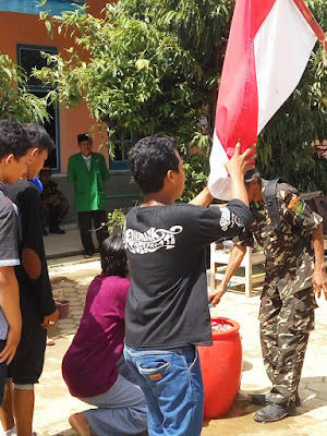 Acara Penutupan Diklat Banser Kec. Megang Sakti