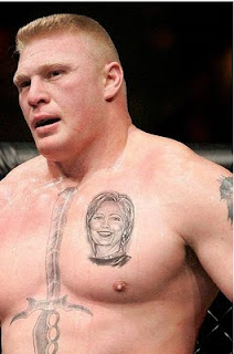 Brock Lesnar Tattoos