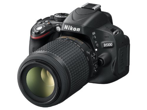 Nikon D5100 Digital Slr Camera With 18-55Mm Vr And 55-200Mm Vr Twin Lens Kit (16.2Mp) 2.7 Inch Lcd